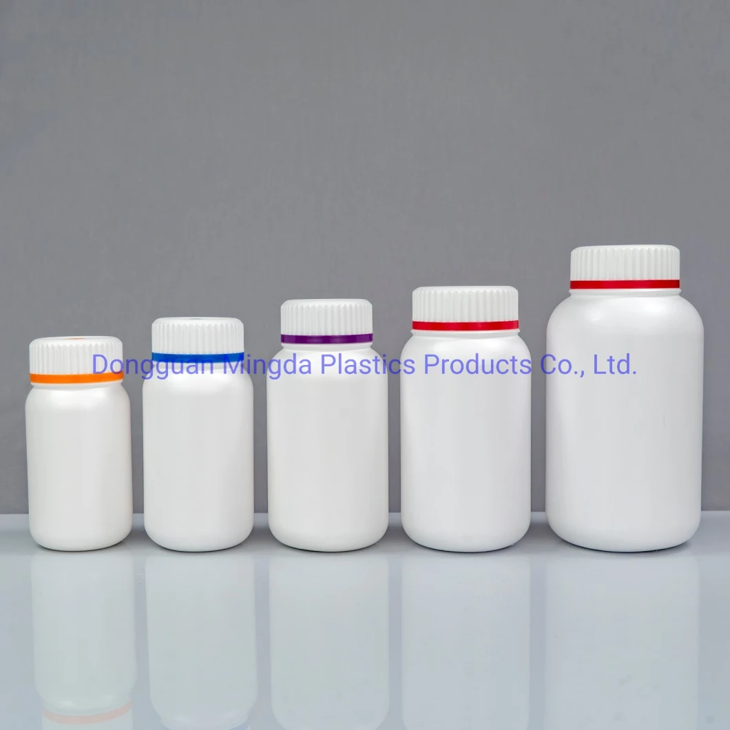 38mm Neck Finish Food Grade High Density Round Plastic Bottle with Matte Skin